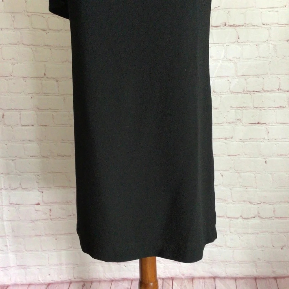 Charles Henry Black Off Shoulder Dress - Size Small Petite - Picture 3 of 8